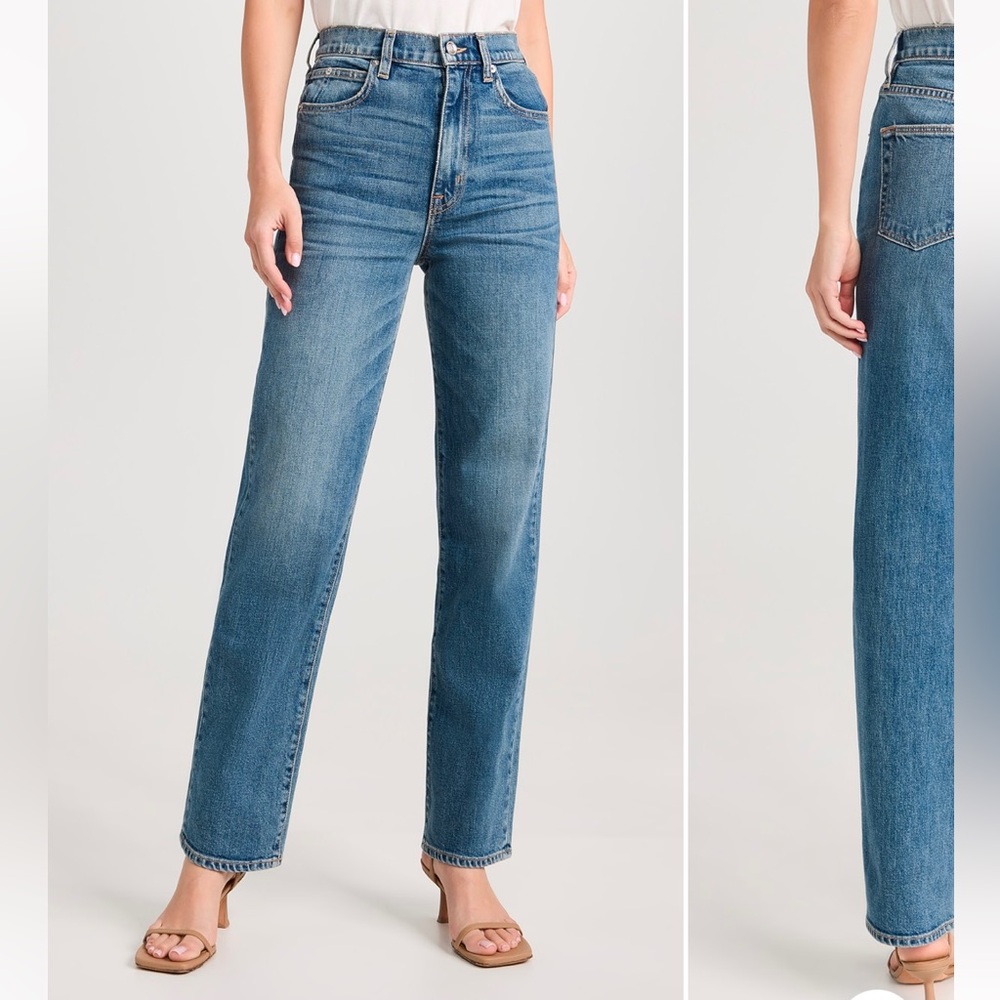 SLVRLAKE London Straight Leg Jeans